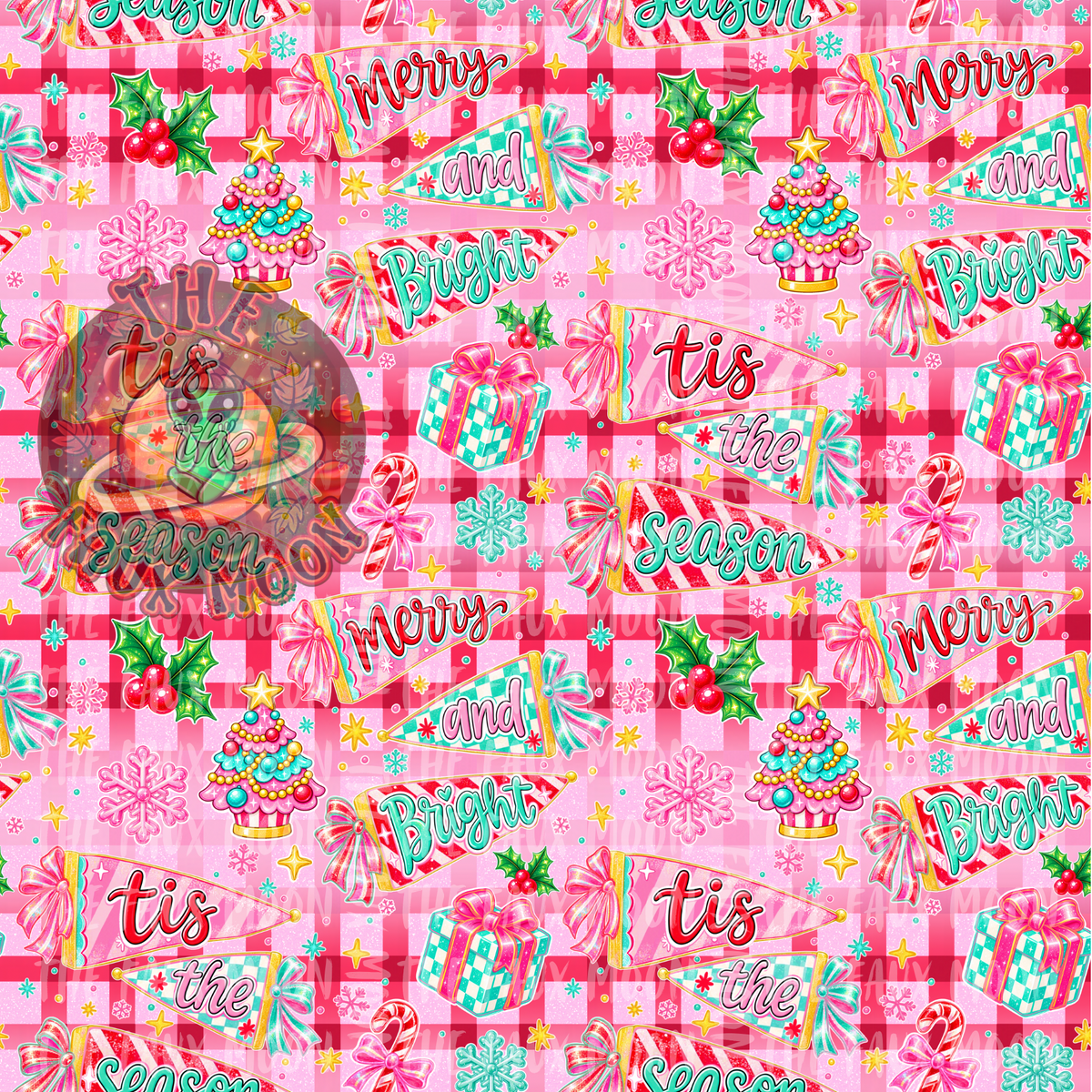 Merry and Bright —Sublimation