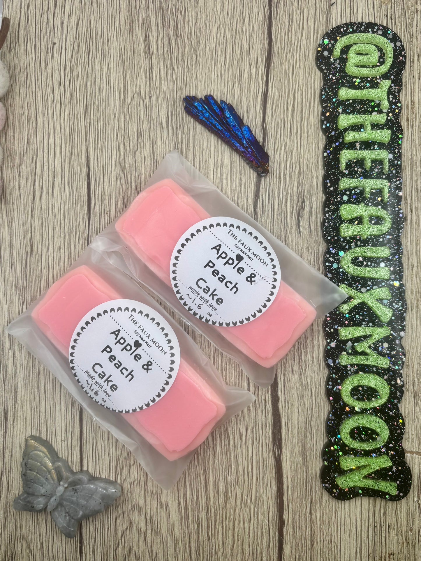 Apple & Peach Cake Tart Wax