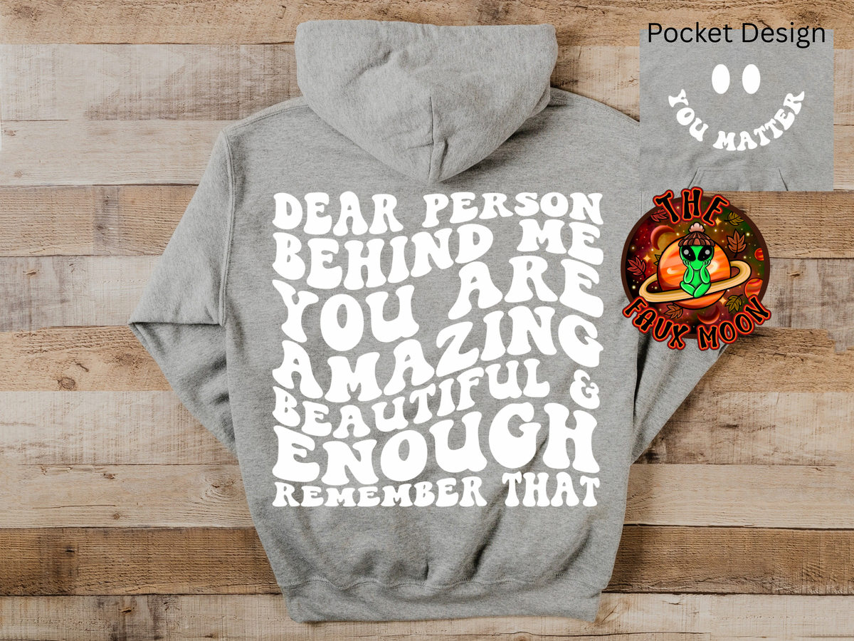 You Are Enough Shirt—LEAVE NOTES