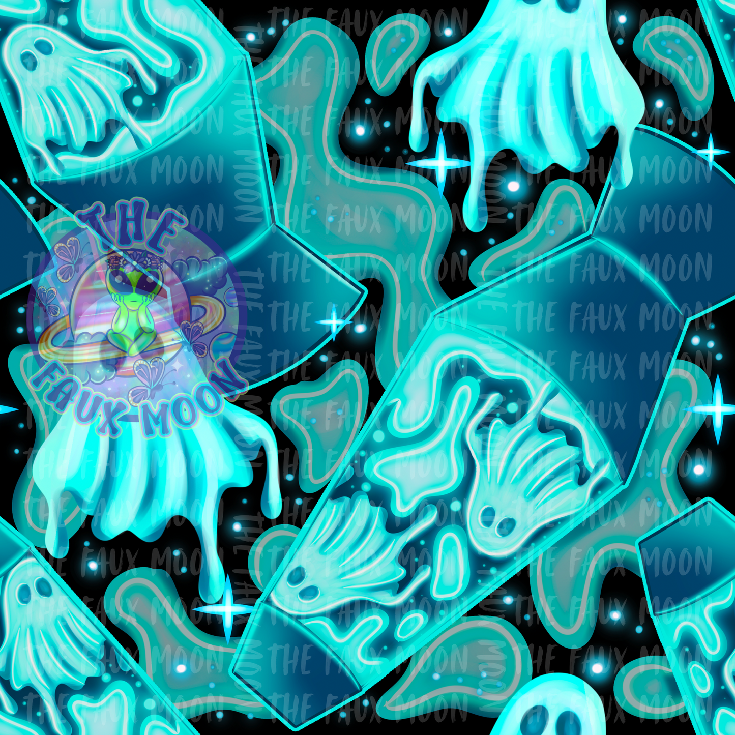 Blue Ghost Moon Lava—Sublimation