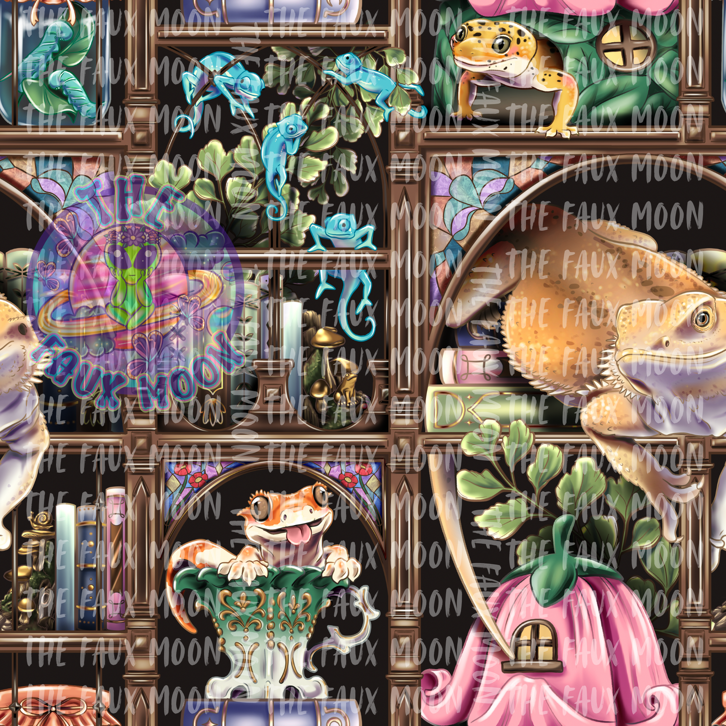 Lizard Shelf—Faux