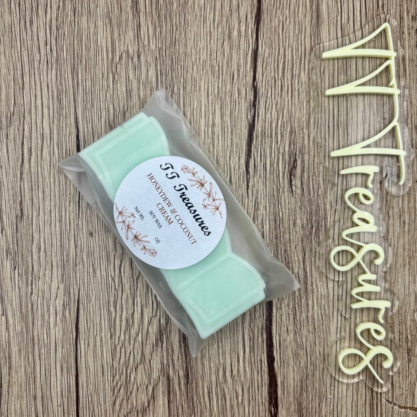 Honeydew & Coconut Cream Book Wax