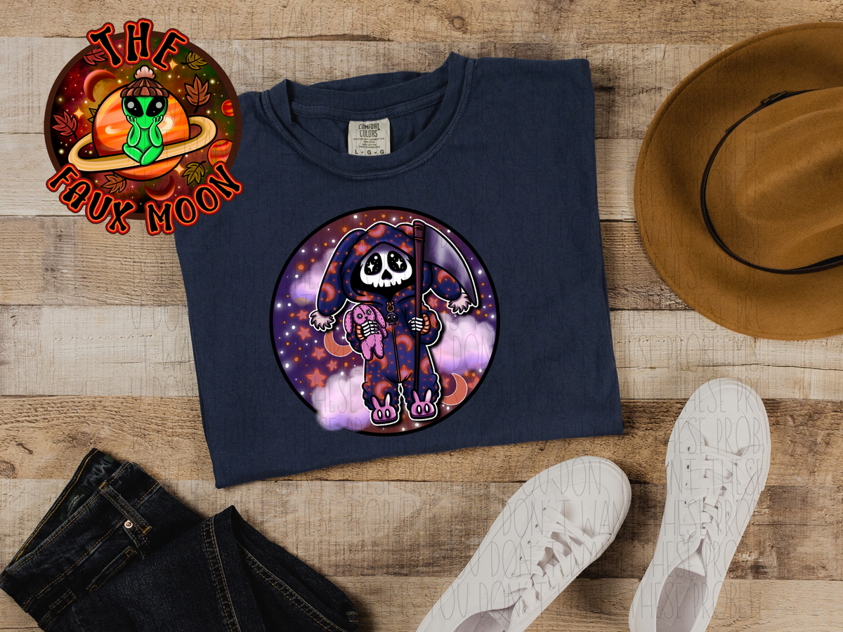 Sleepy Grim Shirt—LEAVE NOTES