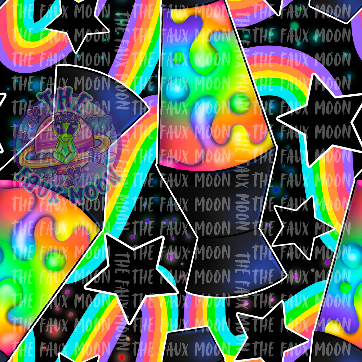 Rainbow Star Lava—Sublimation