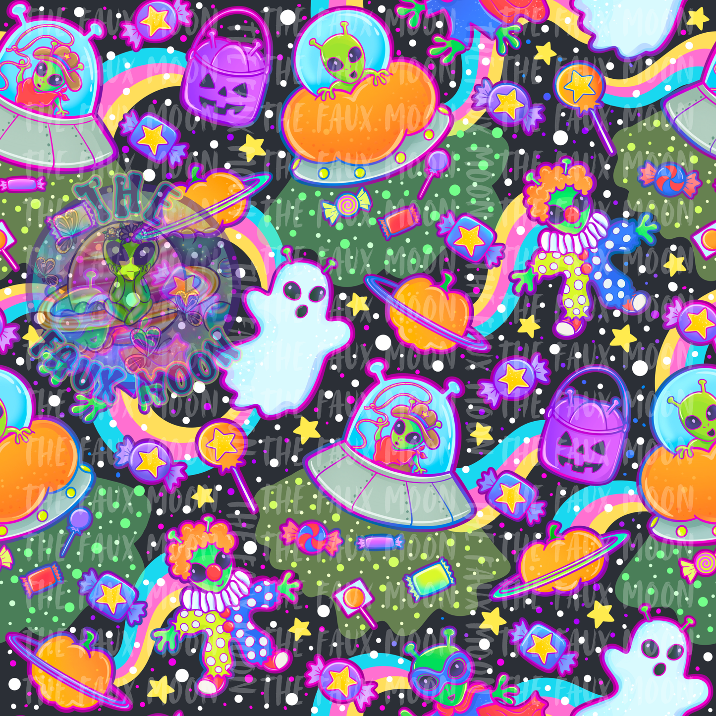 Halloween Alien—Sublimation