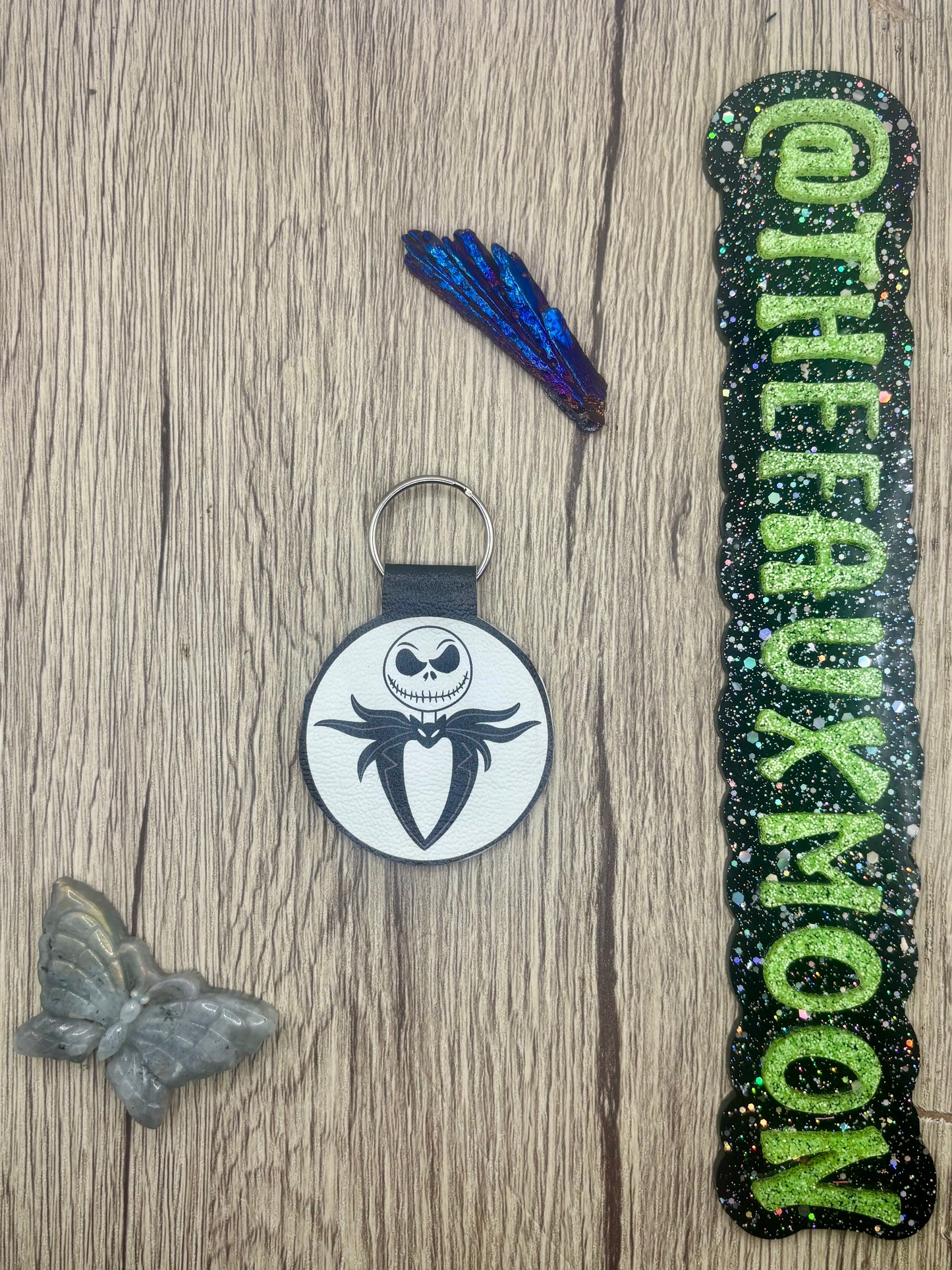NBC Circle Keychain