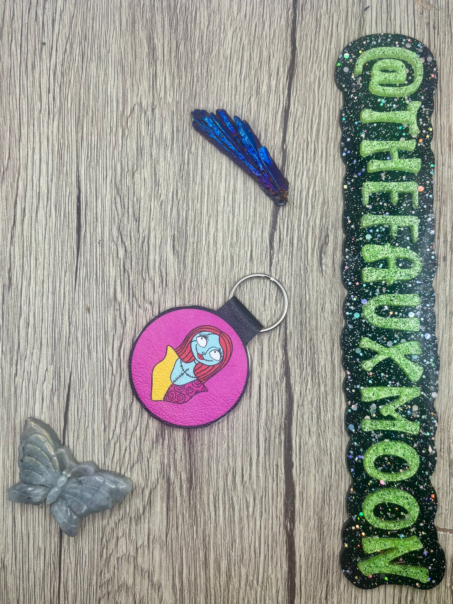 NBC Circle Keychain