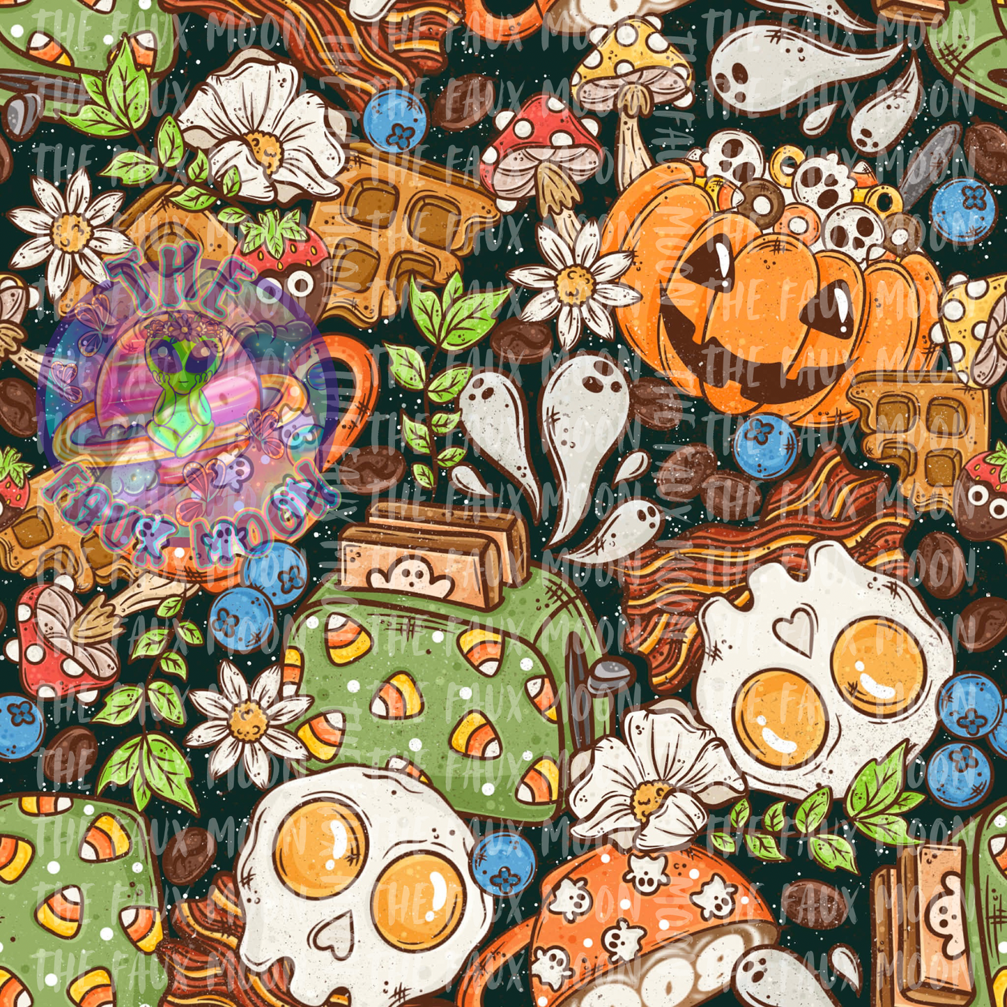 Halloween Breakfast—Faux