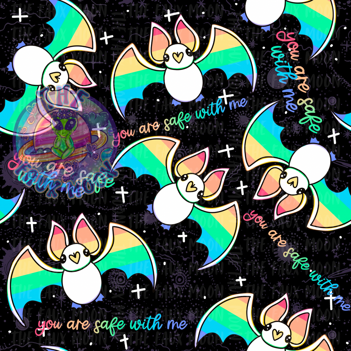 Pride Bats—Faux