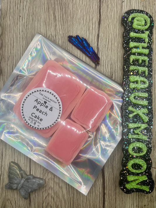 Apple & Peach Cake Tart Wax