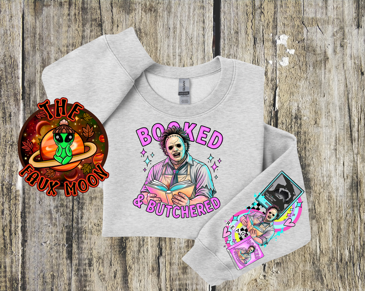 Butchered Shirt—LEAVE NOTES