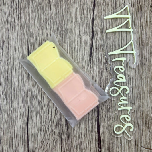 Vanilla Lemon Nectarine Book Wax