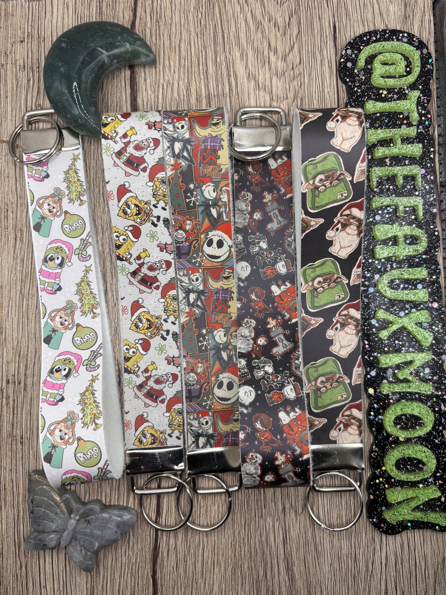 Christmas Chara Wristlets