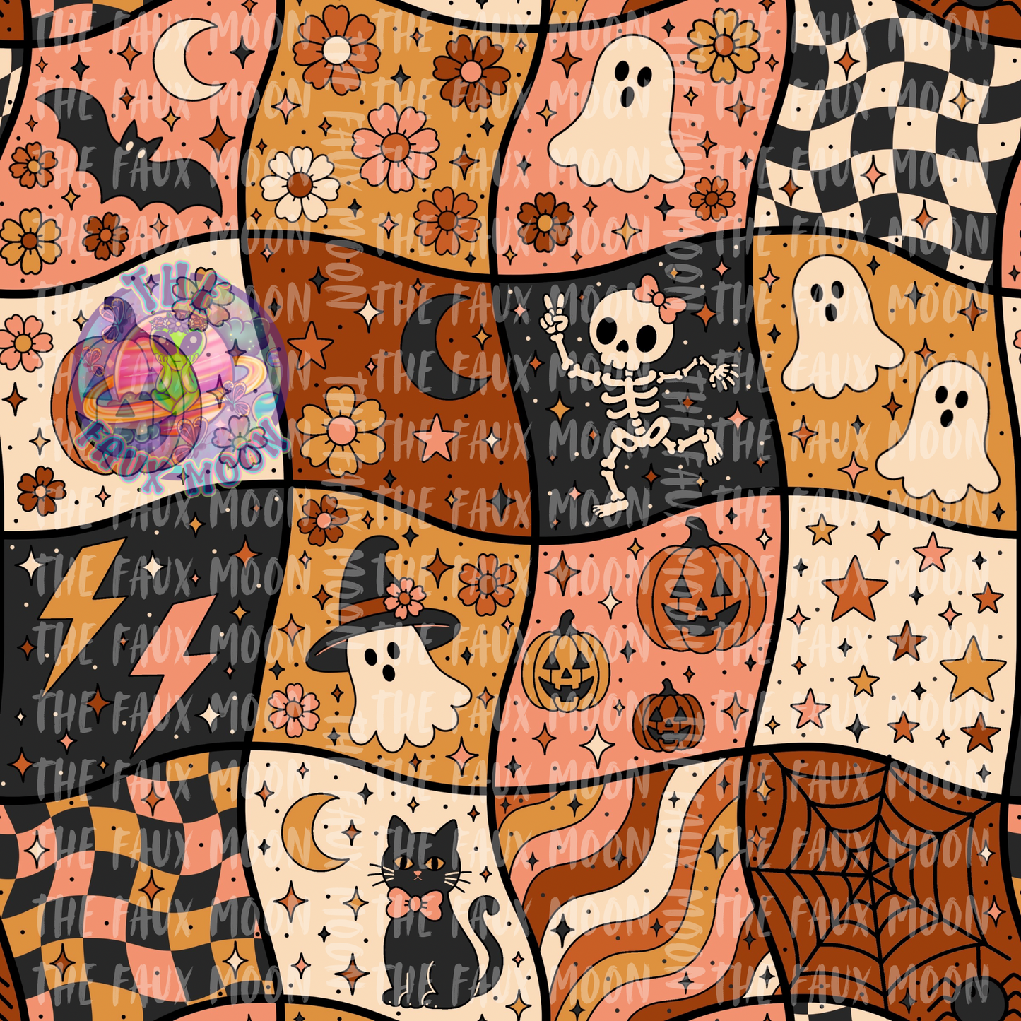 Wavy Halloween—Sublimation