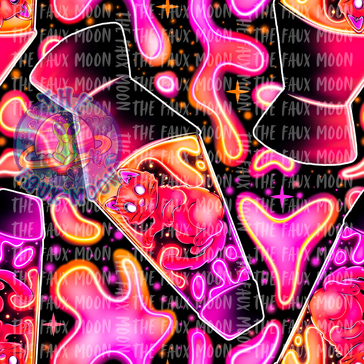 Cat Lava—Faux