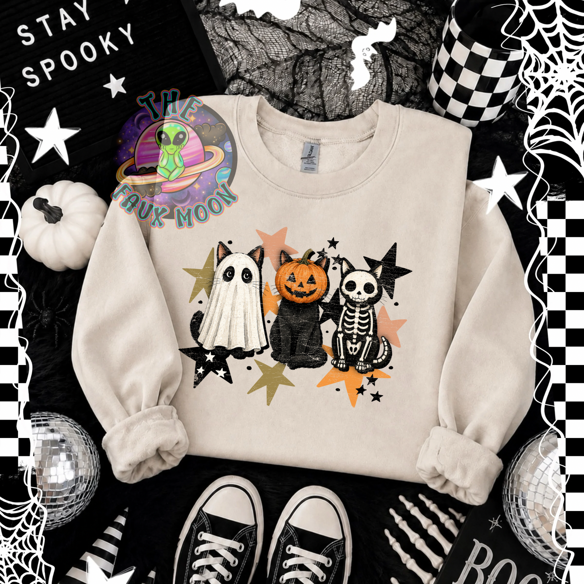 Costume Cat Shirt—LEAVE NOTES