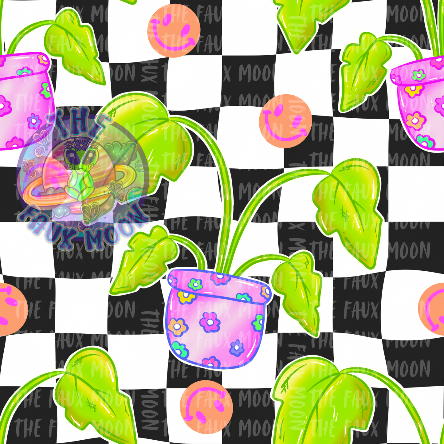 Groovy Plants—Sublimation