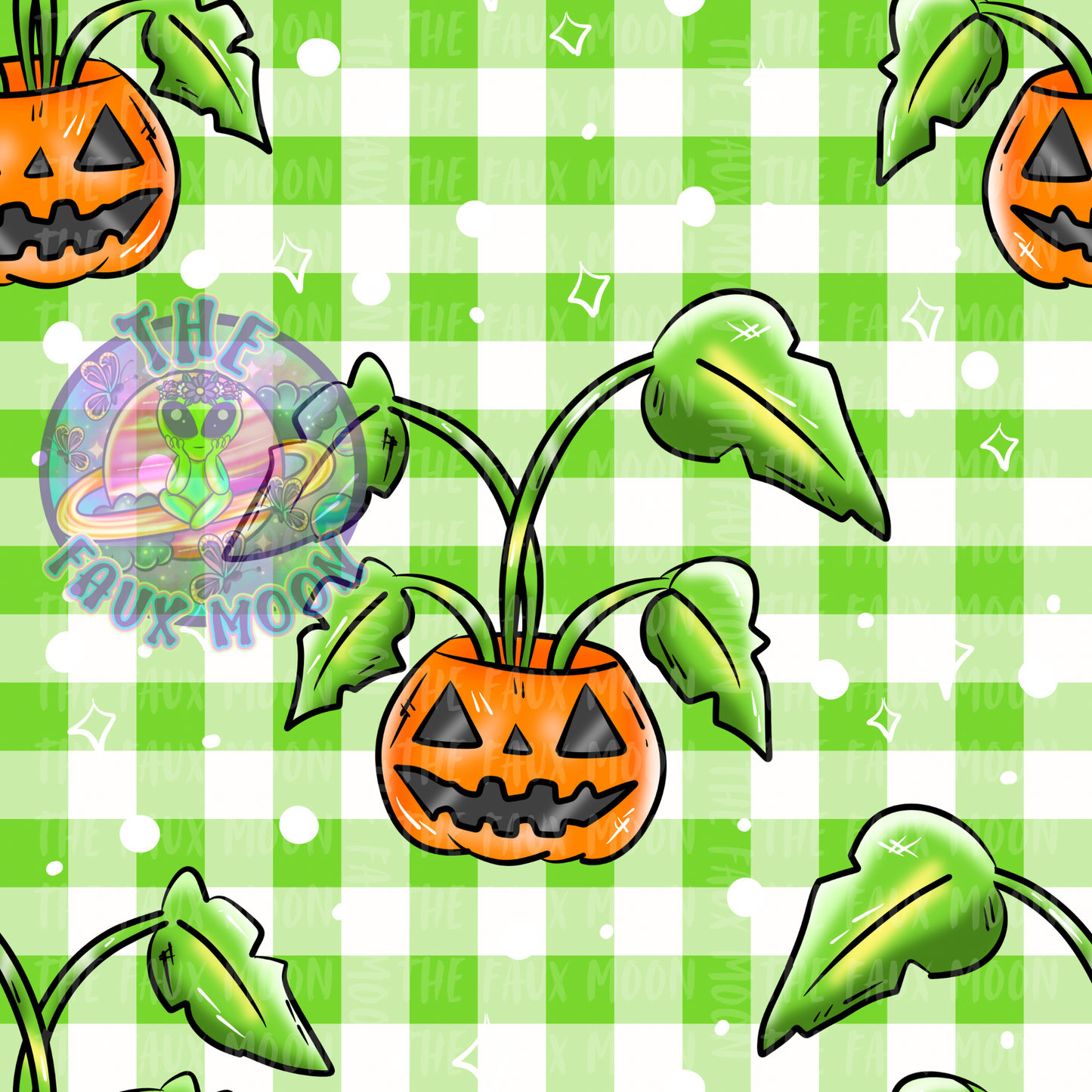 Pumpkin Plants—Sublimation