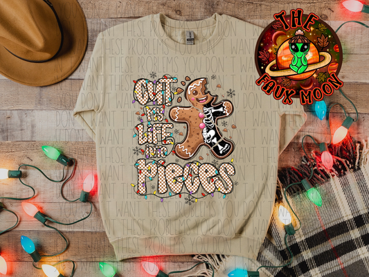 Cut My Life Shirt—LEAVE NOTES