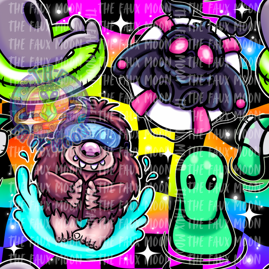 Cryptid Floaties—Faux