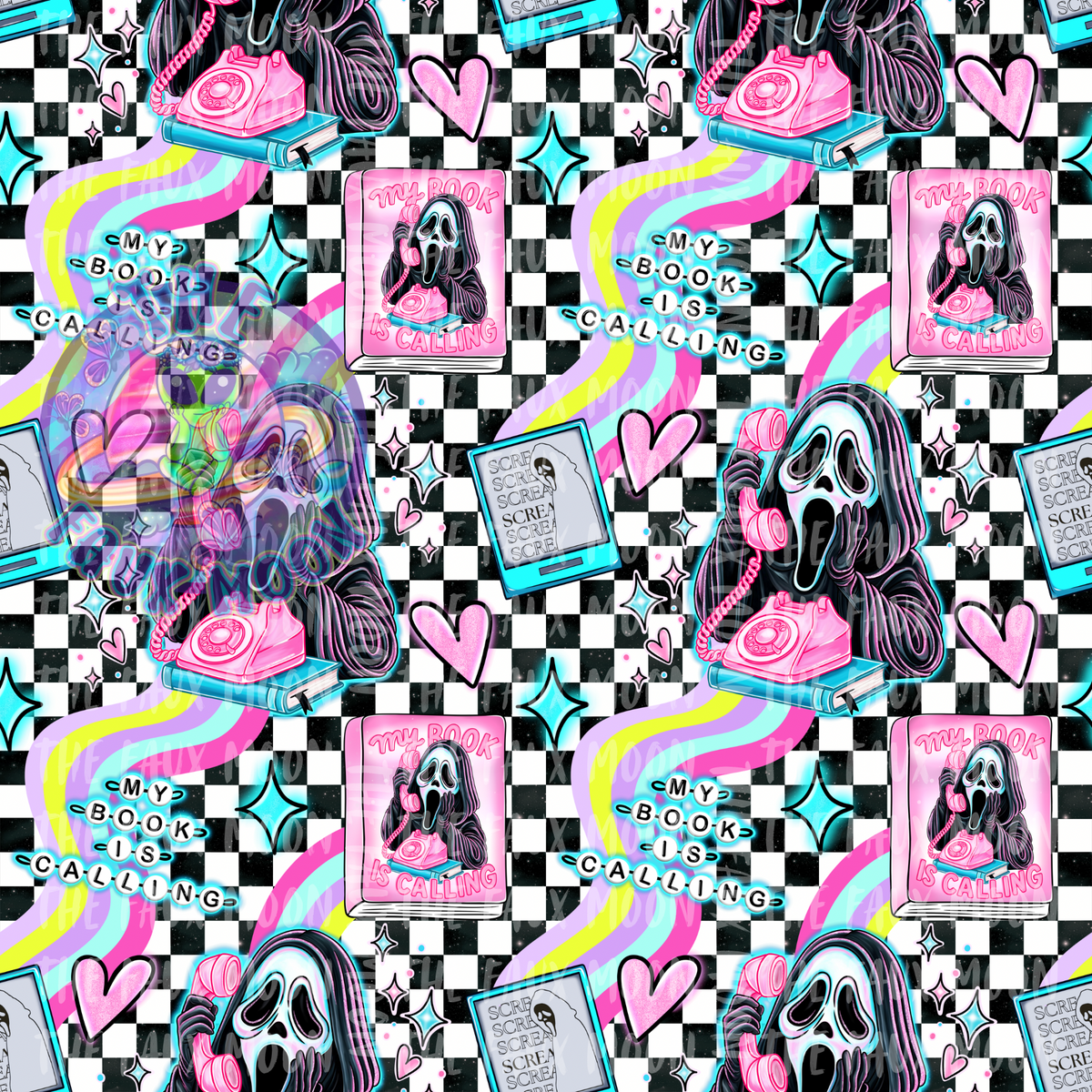Books Calling—Sublimation