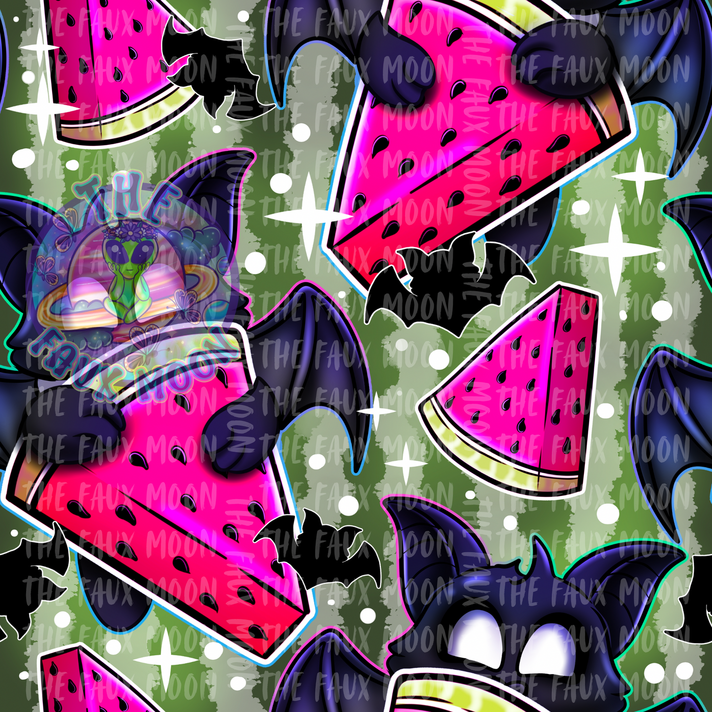 Watermelon Bat—Sublimation