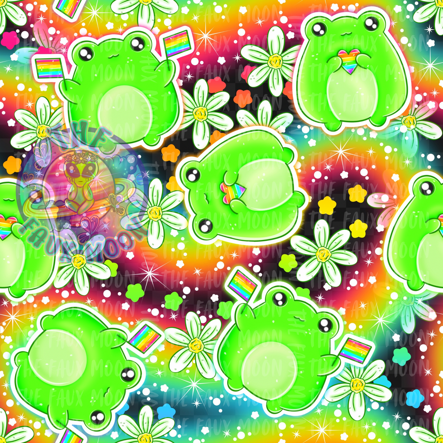 Pride Frogs—Sublimation