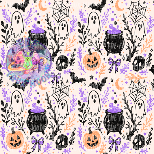 Purple Halloween—Faux
