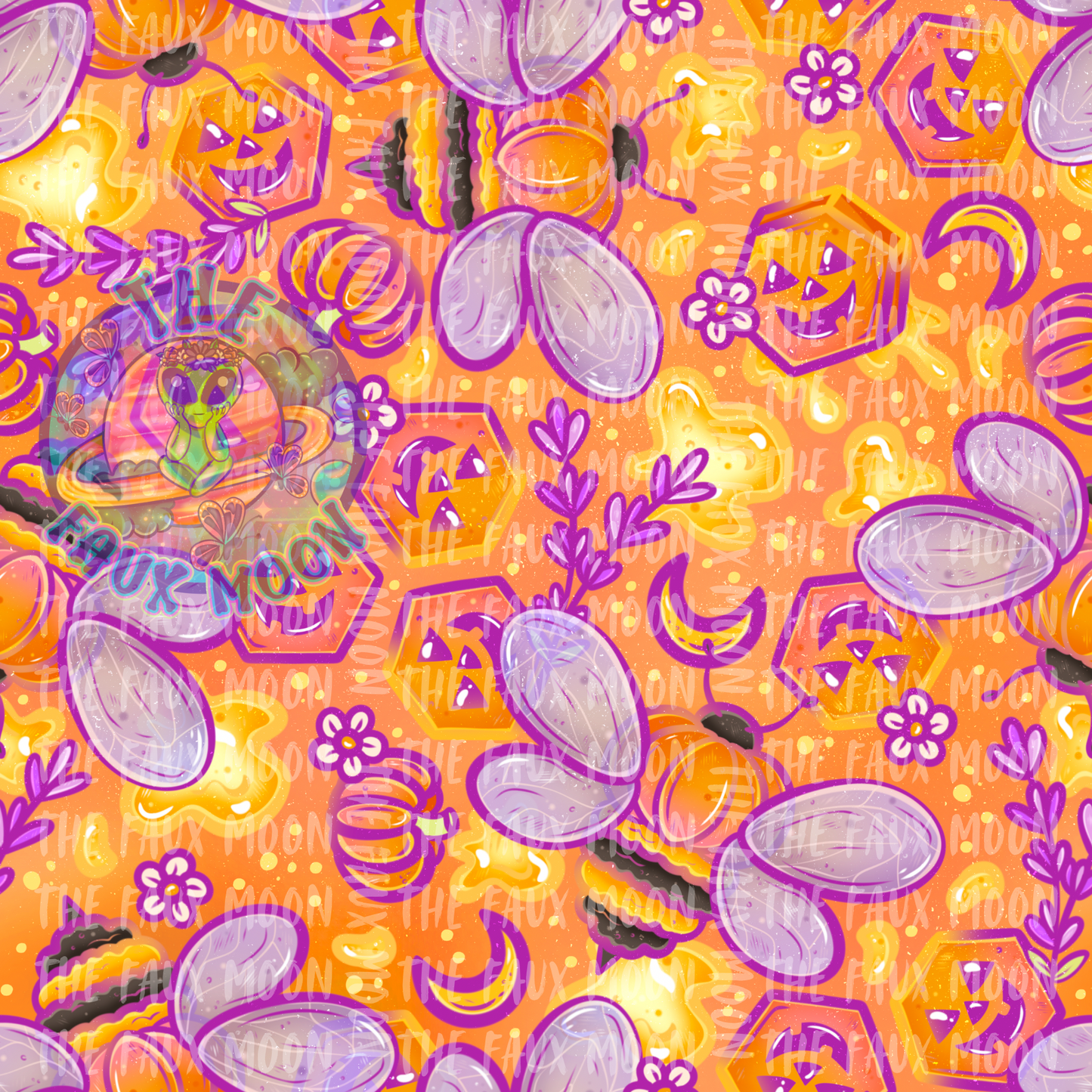 Pumpkin Bee—Sublimation
