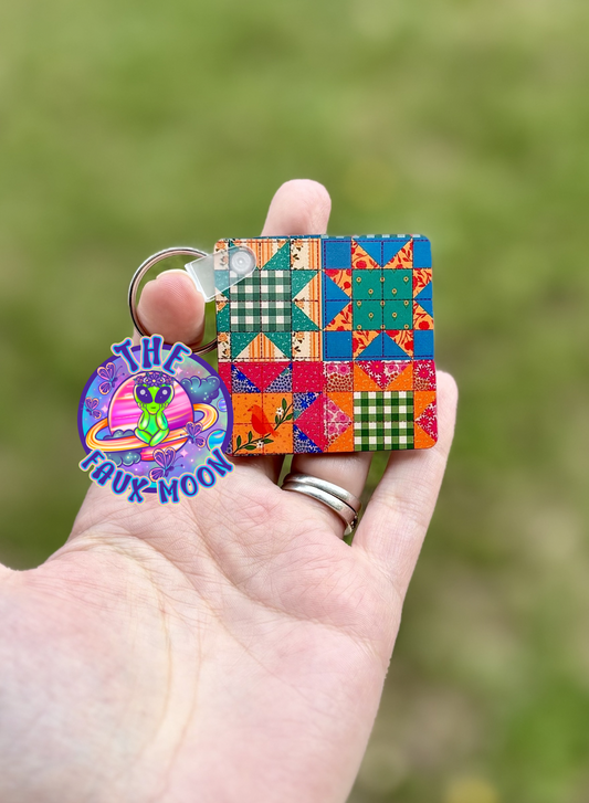 Quilt Keychain