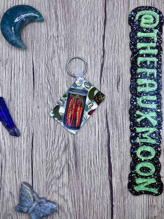 Canned Veggies Keychain
