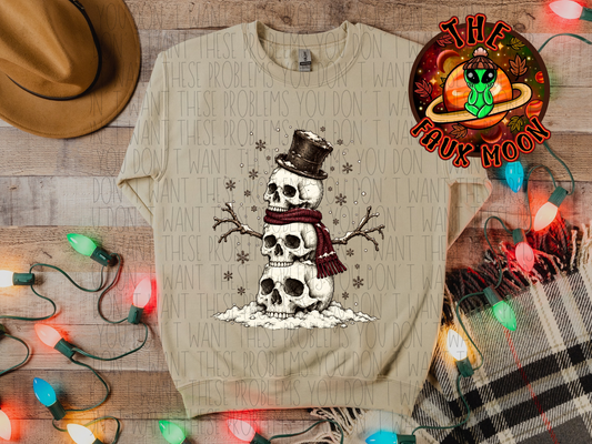 Skellyman Shirt—LEAVE NOTES