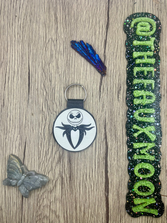 NBC Circle Keychain