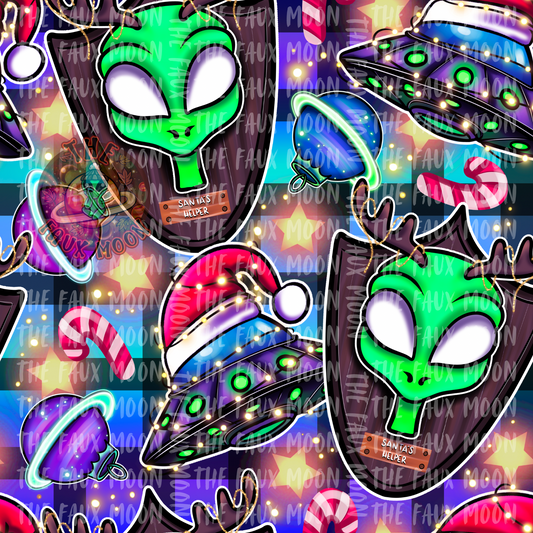 Alien Christmas—Sublimation