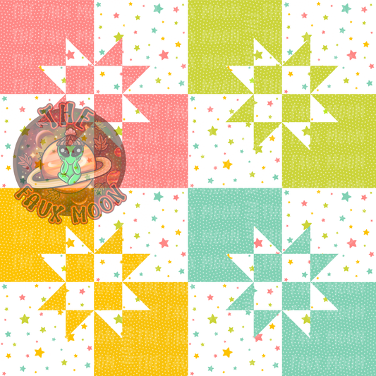 Bright Quilt—Sublimation