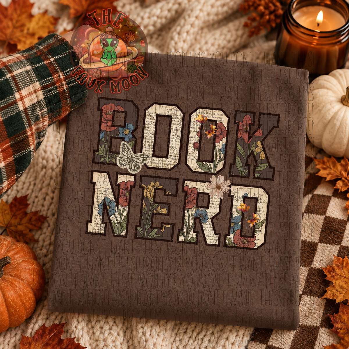 Book Nerd Shirt—LEAVE NOTES